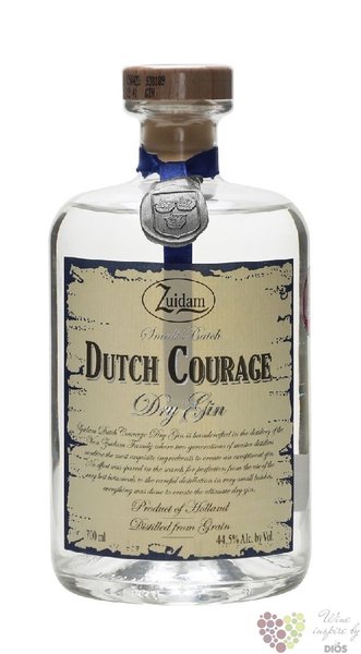 Zuidam „ Dutch Courage ” London dry gin 44.5% vol.    0.70 l