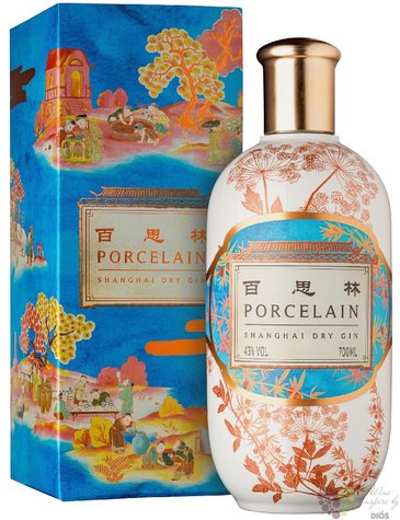 Gin Porcelain Shanghai Dry Gin gB 43%0.70l