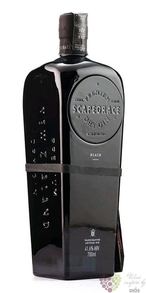 ScapeGrace  Selecion Prestige Black  New Zealand gin by Rogue Society 41.6% vol.  0.70 l