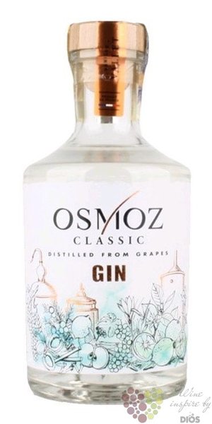 Osmoz „ Classic ” French wine gin by Chateau Montifaud 43% vol.  0.70 l
