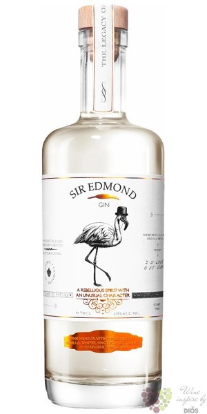 Sir Edmond dry gin  42% vol.  0.70 l