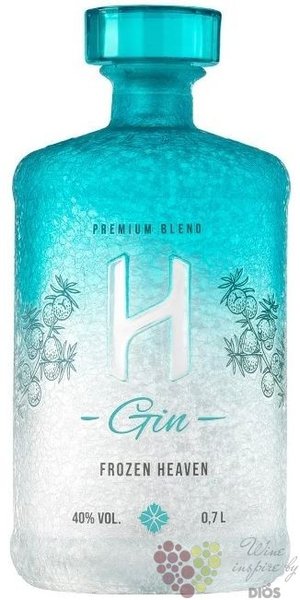 H „ Frozen Heaven ” premium blend gin  40% vol.  0.70 l