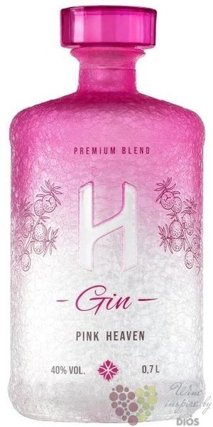 H „ Pink Heaven ” premium blend gin  40% vol.  0.70 l