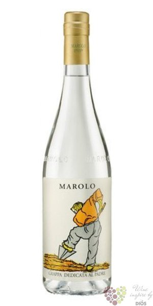 Grappa  Dedicata al Padre  distilleria Marolo 60% vol. 0.70 l