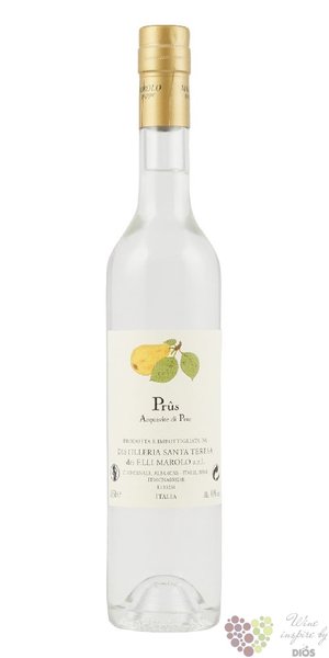 Acquavite di Pere Williams „ Prus ” distilleria Marolo 40% vol.  0.50 l