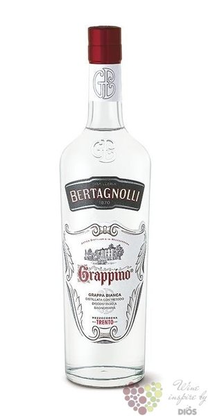 Grappa Trentina bianca  Grappino  distilleria G.Bertagnolli 40% vol.    0.05 l