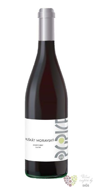 Muškát moravský 2017 pozdní sběr vinařství Popice  0.75 l