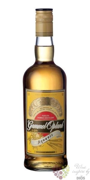 Gammel „ Opland ” original Dansk Aquavit 41.5% vol.   1.00 l