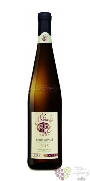Ryzlink rýnský „ Klasik ” jakostní odrůdové víno Habánské sklepy    0.75 l