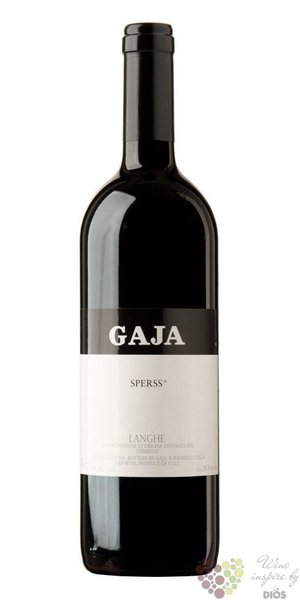 Langhe Nebbiolo cru  Sperss  Doc 2014 Angelo Gaja  0.75 l