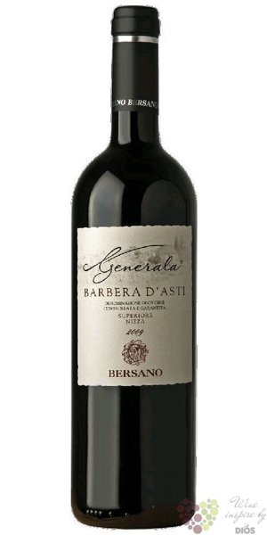 Barbera Nizza Superiore „ Generala ” Docg 2016 Bersano  0.75 l