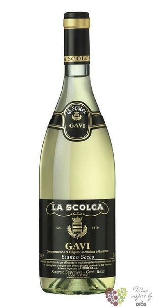 Gavi di Gavi „ Gigi eticheta nera ” Docg 2022 azienda agricola La Scolca  0.75 l
