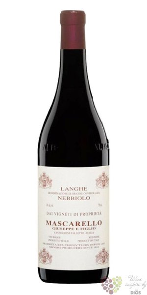 Langhe Nebbiolo Doc 2018 Giuseppe Mascarello e Figlio  0.75 l