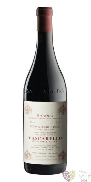 Barolo Perno cru  Santo Stefano  Docg 2013 Giuseppe Mascarello e Figlio  0.75l