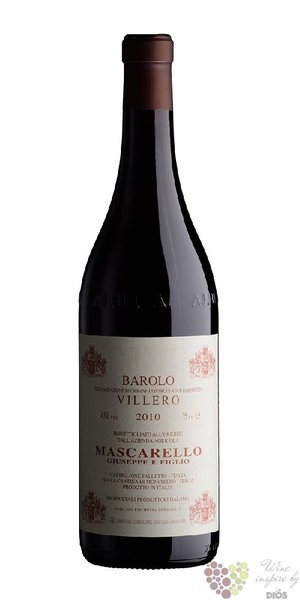 Barolo Castiglione Falletto cru „ Villero ” Docg 2016 Giuseppe Mascarello e Figlio  0.75 l
