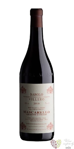 Barolo Castiglione Falletto cru  Villero  Docg 2016 Giuseppe Mascarello e Figlio  0.75 l