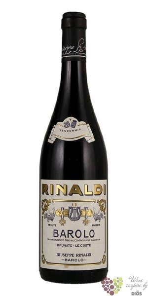 Barolo cru  Brunate le Coste  Docg 2016 Giuseppe Rinaldi  0.75 l