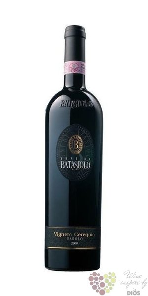 Barolo cru  Cerequio  Docg 2013 Beni di Batasiolo  0.75 l