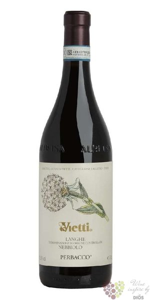 Langhe Nebbiolo  Perbacco  Doc 2019 cantina Vietti  0.75 l