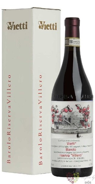 Barolo Riserva cru  Villero  Docg cantina Vietti  0.75 l