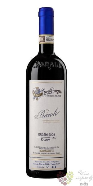 Barolo riserva cru „ Bussia ” Docg 2015 Barale Fratelli     0.75 l