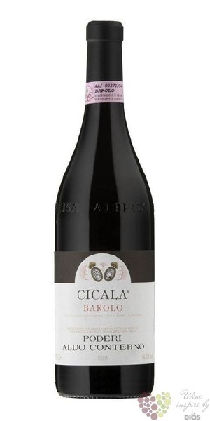 Barolo cru  Bussia Cicala  Docg 2018 poderi Aldo Conterno  0.75 l