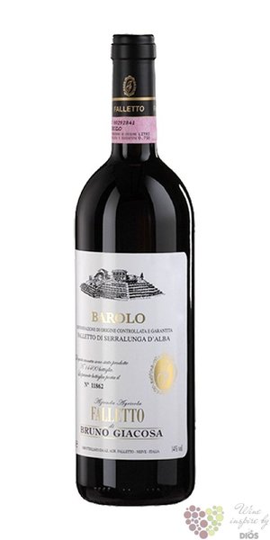 Barolo cru  Falletto  Docg 2018 azienda Falleto by Bruno Giacosa   0.75 l