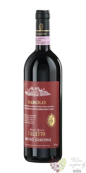 Barolo riserva cru  le Roche del Falletto  Docg 2014 azienda Falleto Bruno Giacosa   0.75 l