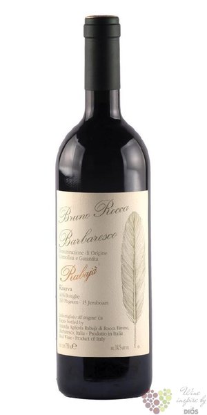 Barbaresco Riserva cru  Rabaja  Docg 2015 Bruno Rocca  0.75 l