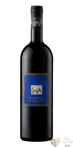 Barbera dAsti  Ca di Pian  Docg 2019 cantine la Spinetta  0.75 l