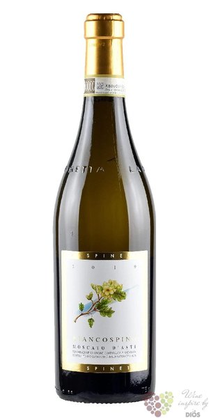 Moscato dAsti  Biancospino  Docg 2021 cantine la Spinetta  0.75 l