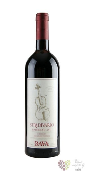 Barbera dAsti  Stradivario  Doc 1999 cantina Bava    0.75 l