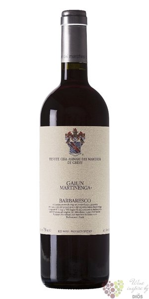 Barbaresco cru  Gaiun Martinenga  Docg 2017 tenute Cisa Asinari dei Marchesidi Gresy  0.75 l