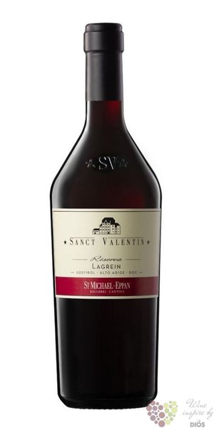 Lagrein  Sanct Valentin  2019 Sudtirol - Alto Adige Doc St.Michael Eppan  0.75 l