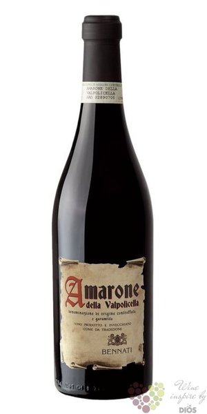 Amarone della Valpolicella  Selezione Valtramigna  Docg 2019 Bennati  0.75 l