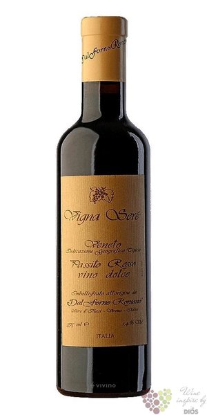 Veneto Passito Rosso vigna Sere 2004 Dal forno Romano  0.375 l