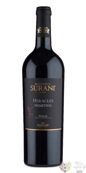 Primitivo di Puglia „ Heracles ” Igt 2017 masseria Surani by Tommasi  0.75 l