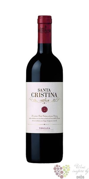 Toscana rosso  Santa Cristina  Igt 2020 Cortona tenuta Santa Cristina by Antinori  0.75 l