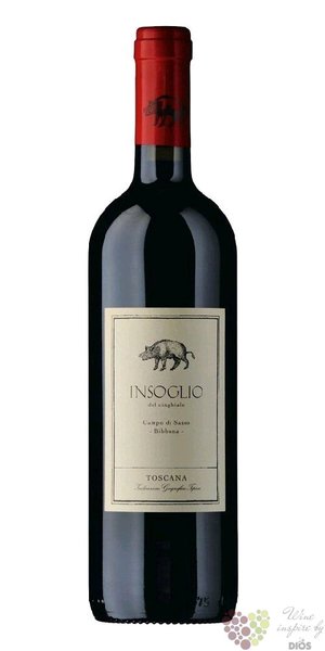 Toscana rosso „ Insoglio del Cinghiale ” Igt 2018 tenuta Campo di Sasso by Biserno  0.75 l