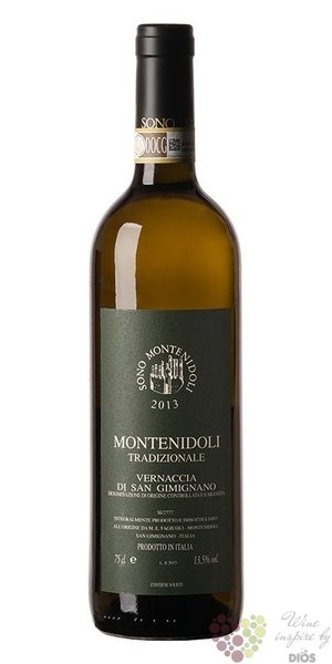 Vernaccia di San Gimignano  Tradizionale  Docg 2018 cantina Sono Montenidoli0.75 l