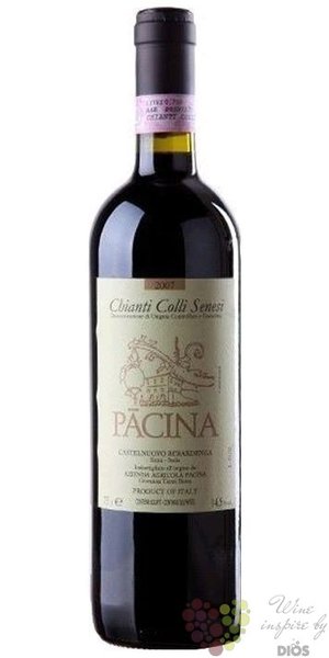 Chianti Colli Senesi Docg 2015 azienda Pacina di Giovanna Tiezzi Borsa  0.75 l