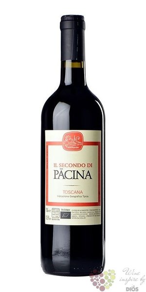 Toscana rosso  il Secondo di Pacina  Igt 2016 azienda Pacina di Giovanna Tiezzi Borsa  0.75 l