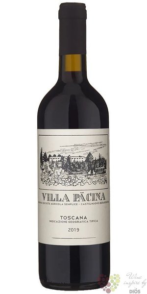 Toscana rosso  Villa Pacina  Igt 2016 Pacina di Giovanna Tiezzi Borsa  0.75 l