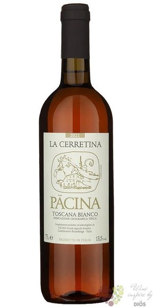 Toscana bianco  la Cerretina  Igp 2018 Pacina di Giovanna Tiezzi Borsa  0.75 l