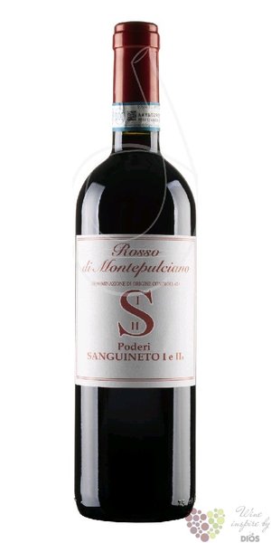 Rosso di Montepulciano Doc 2020 poderi Sanguineto I &amp; II  0.75 l