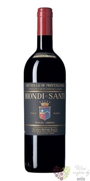 Brunello di Montalcino  Annata  Docg 2011 tenuta Greppo by Biondi Santi    0.75 l