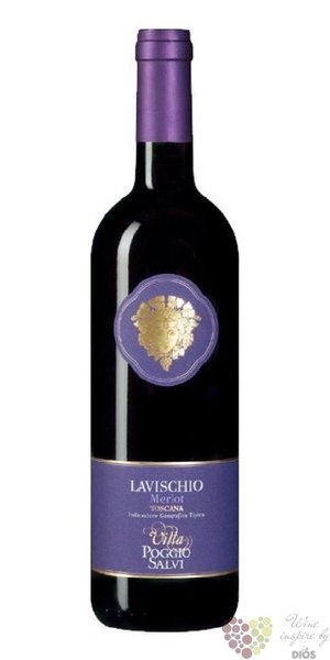 Merlot Toscana  Lavischio  Igt 2020 Villa Poggio Salvi Biondi Santi  0.75 l