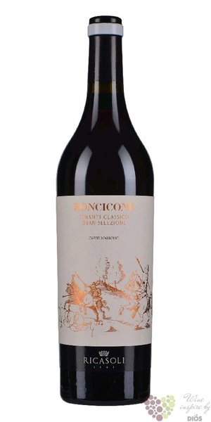 Chianti Classico Gran Selezione  Roncione  Docg 2018 Barone Ricasoli  0.75 l