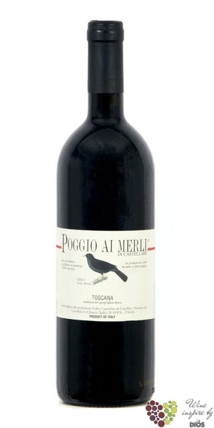 Toscana rosso  Poggio ai Merli  Igt 2010 Domini Castellare di Castellina  0.75 l