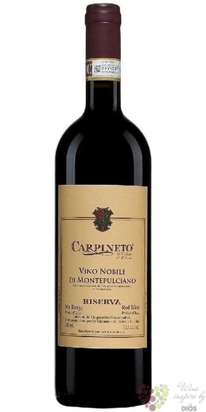 Vino Nobile di Montepulciano Riserva Docg 1990 cantina Carpineto  0.75 l